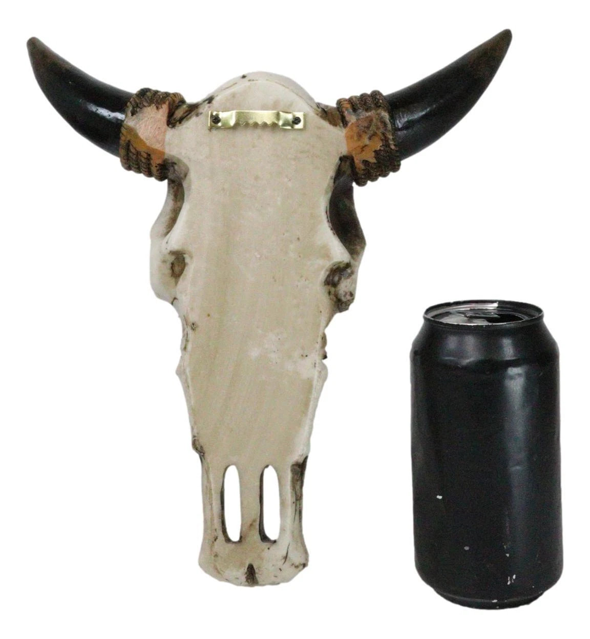 Tribal Tattoo Wildlife Deer and Fishes Abstract Cow Skull Wall Decor Plaque-6