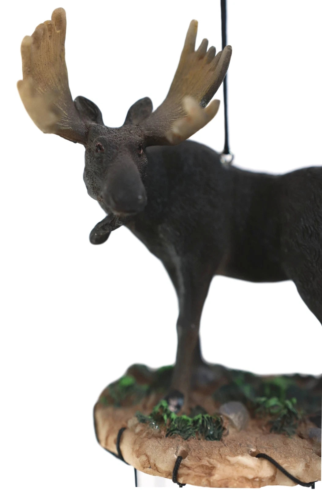 The Emperor North American Moose Resonant Relaxing Wind Chime Garden Patio-7