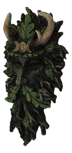 Antler King Crown Celtic Greenman Wicca Triple Moon Tree Ent Wall Decor Plaque-2