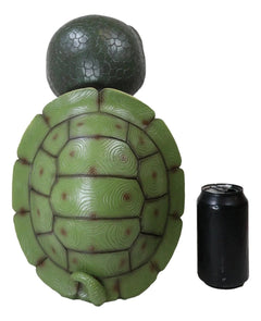 Marine Coastal Baby Turtle Tortoise Statue Carrying Solar LED Lantern Light-4