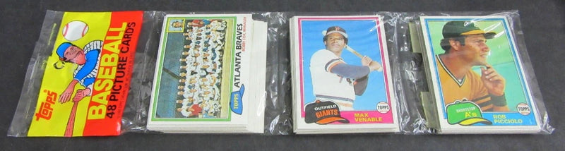 1981 Topps Baseball Unopened Rack Pack-1