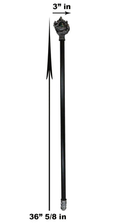 Fantasy Ocular Evil Eye Of Sauron And Dragon Claws Swagger Cane Cosplay Stick-4