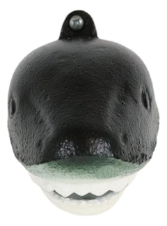 Cast Iron Nautical Marine Great White Shark Meg Fish Wall Decorative Accent-4
