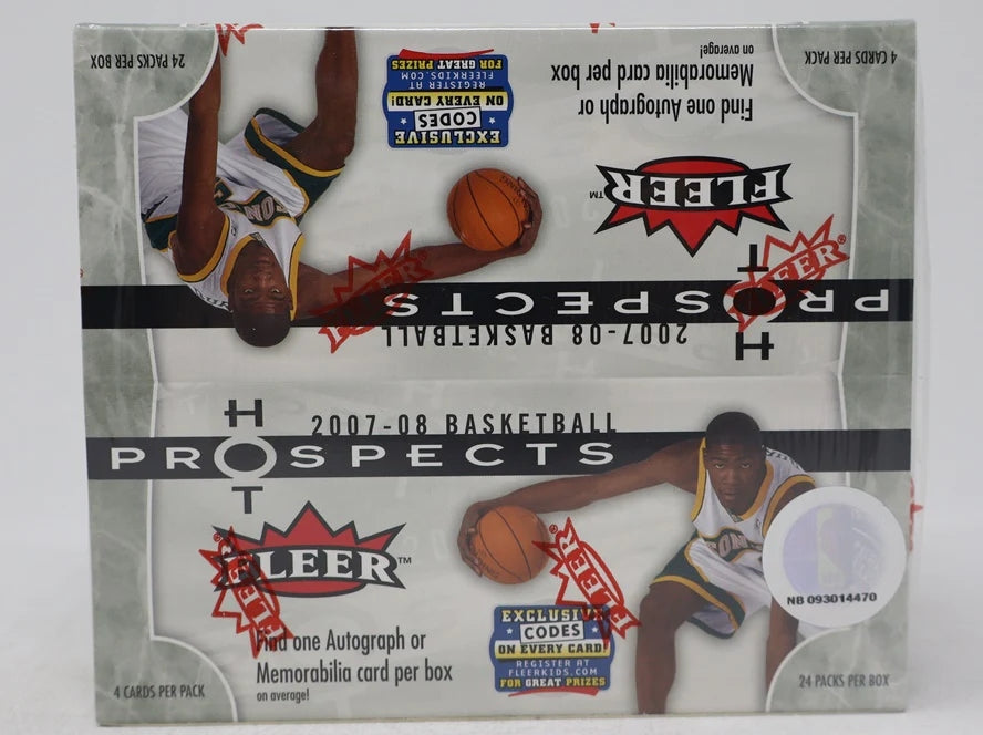 2007/08 Fleer Hot Prospects Basketball Box (Retail) (24/4)-1