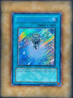 Yugioh Charge of the Light Brigade TDGS-EN089 Secret Rare 1st Ed NM-1