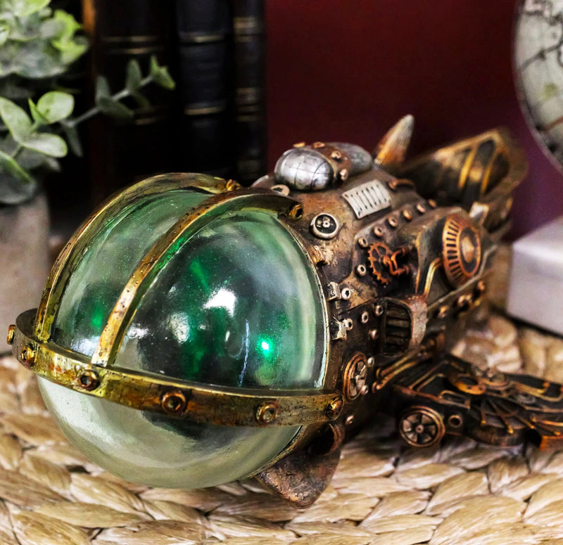 Steampunk Universe Space Exploration Spaceship Collectible Fantasy Figurine-1