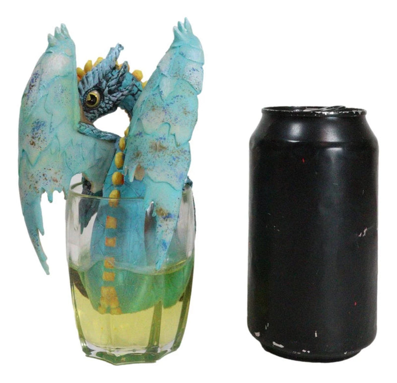 Drunken Whiskey Spirit Dragon Statue Medieval Renaissance Fantasy Decor Figurine-4