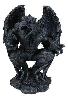 Gothic Winged Avian Eagle Bird Renegade Gargoyle Decorative Figurine 6.25"H-4
