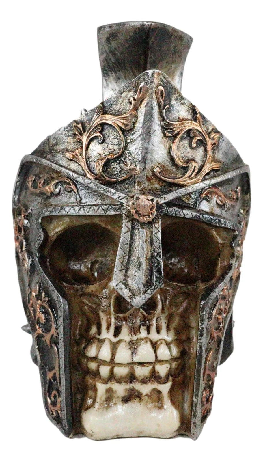 Roman General Maximus The Gladiator Helmet Centurion Warrior Skull Figurine-6