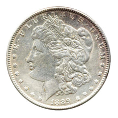 Dólar Morgan de plata al 90 % anterior a 1921 (1878-1904) Extra fino-2