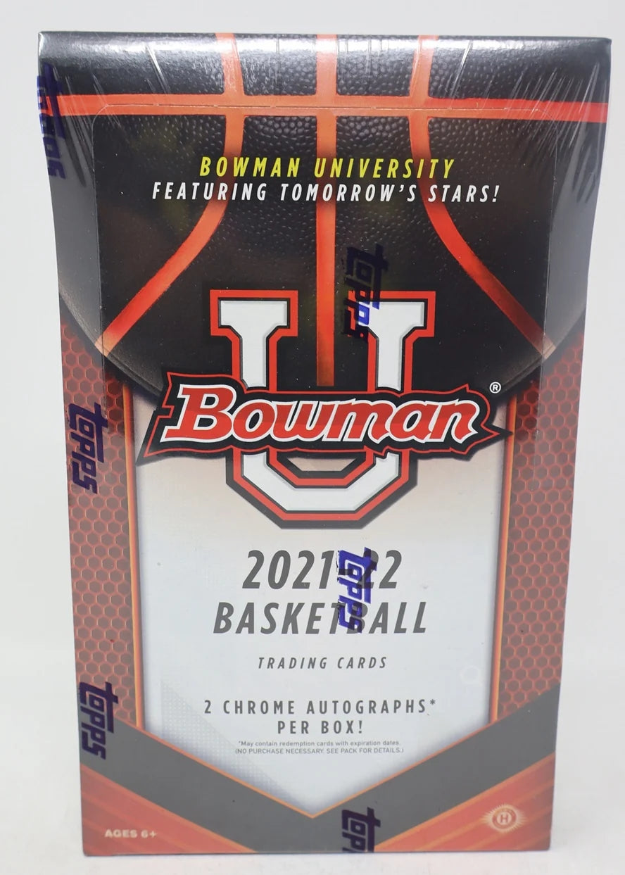2021/22 Bowman University Basketball Box (Hobby) (24/4)