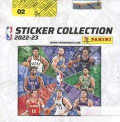 2022/23 Panini Basketball Stickers HUGE Factory Sealed 50 Pack Box-250 Stickers-1