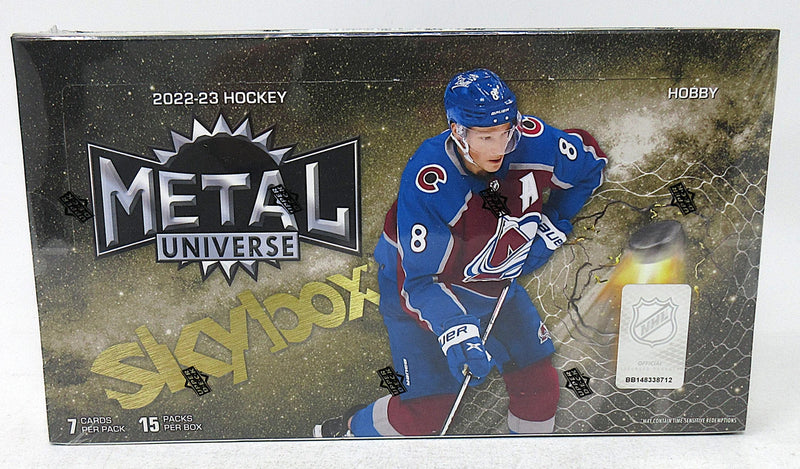 2022/23 Upper Deck Skybox Metal Universe Hockey Box (Hobby) (15/7)-1