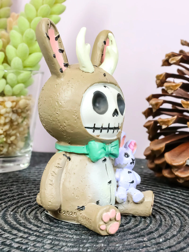 Furrybones Bun Bun Lope Christmas Jackalope With Unicorn Skeleton Figurine-2