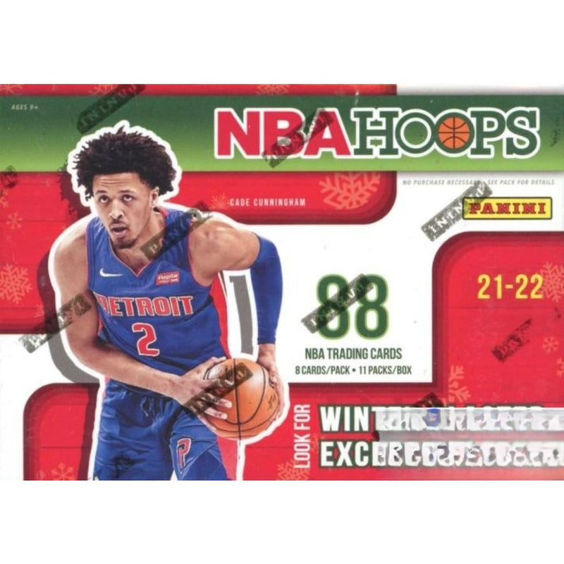 2021/22 Panini Hoops WINTER Basketball HUGE Factory Sealed Blaster Box-AUTO/MEM-1