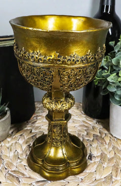 El Santo Grial de Merlín La Copa Dorada de la Vida Cáliz Copa Ceremonial Arturo-5