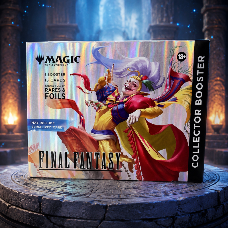 Magic: The Gathering FINAL FANTASY FIN Kefka Omega Collector Booster, 1 Pack 15 Cards, English Factory Sealed Collector Gift-1