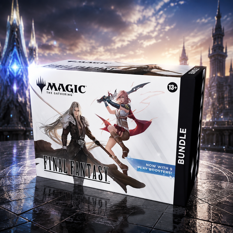 Magic: The Gathering FINAL FANTASY FIN Sephiroth & Lightning Bundle, 9 Play Boosters, English Factory Sealed, Great Gift for Collectors-1