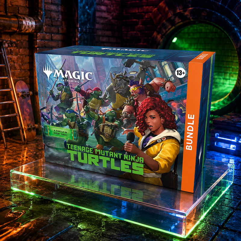 Magic: The Gathering Teenage Mutant Ninja Turtles TMT, 9 Play Booster Packs, English Factory Sealed TCG Collectible Trading Card Set for Deck Building, Trading and Pack Opening, Great Gift for Fans-1