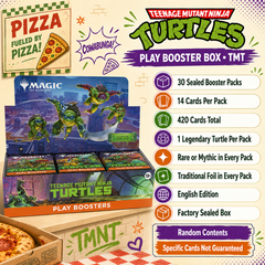 Magic: The Gathering Teenage Mutant Ninja Turtles TMT Booster Box, 30 Packs, English Factory Sealed TCG Booster Display for Drafting, Deck Building, Trading Card Collecting and Pack Opening, Great Gift for Fans-2
