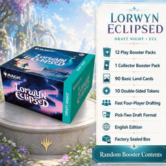 Magic: The Gathering Lorwyn Eclipsed ECL Draft Night Box, 12 Play Boosters and 1 Collector Booster, English Factory Sealed Four-Player Pick-Two Draft Kit, TCG Trading Card Game Set for Drafting, Deck Building and Pack Opening, Great Gift for Collectors-2