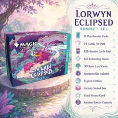 Magic: The Gathering Lorwyn Eclipsed ECL Bundle Box, 9 Play Booster Packs, Kinbinding Foil Promo, English Factory Sealed Fantasy TCG Collectible Trading Card Set for Deck Building, Pack Opening, Storage and Collecting, Great Gift for Magic Fans-2