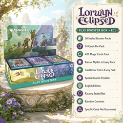 Magic: The Gathering Lorwyn Eclipsed ECL Play Booster Box, 30 Packs English Edition Factory Sealed TCG Booster Display, Fantasy Collectible Trading Cards for Drafting, Deck Building, Pack Opening and Collecting, Great Gift for Magic Fans-3