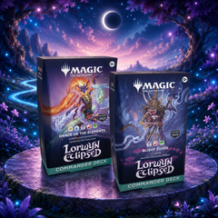 Magic: The Gathering Lorwyn Eclipsed ECL Dance of the Elements & Blight Curse Commander Deck 2-Box Set, Ashling and Auntie Ool, Two 100-Card Ready-to-Play English Factory Sealed TCG Decks for Multiplayer and Collecting, Great Gift for Magic Fans-1