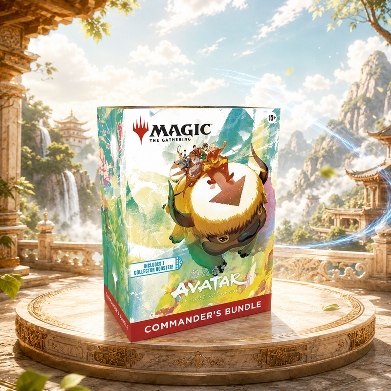 Magic: The Gathering Avatar The Last Airbender TLA Commander’s Bundle, Aang Appa & Team Avatar, English Factory Sealed TCG Trading Card Set for Commander Deck Building, Collecting and Premium Pack Opening, Great Gift for Magic Fans-2