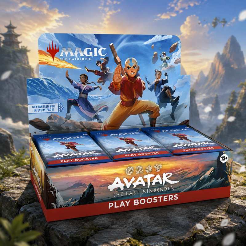Magic: The Gathering Avatar The Last Airbender TLA Play Booster Box English Edition, MTG TCG Booster Display, Collectible Trading Card Game Set for Drafting, Deck Building, Pack Opening, Card Collection and Gift for Collectors-2