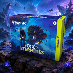 Magic: The Gathering Edge of Eternities EOE Bundle English Edition, MTG Booster Bundle, Space Fantasy TCG Collectible Trading Cards for Deck Building, Pack Opening, Card Storage and Card Game Gift-1