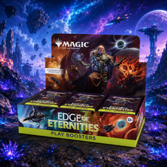 Magic: The Gathering Edge of Eternities EOE Play Booster Box English Edition, MTG Play Booster Display, Space Fantasy TCG Collectible Trading Cards for Drafting, Deck Building, Pack Opening, Card Collection and Collector Gift-1