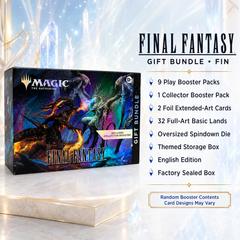 Magic: The Gathering FINAL FANTASY FIN Gift Bundle English Edition, MTG TCG Booster Bundle, Collector Booster Gift Set, Collectible Trading Cards for Deck Building, Pack Opening, Card Collection and Collector Gift-1