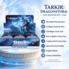 Magic: The Gathering Tarkir Dragonstorm TDM Play Booster Box English Edition, MTG TCG Booster Display, Dragon Fantasy Collectible Trading Cards for Drafting, Deck Building, Pack Opening, Card Collection and Collector Gift-2