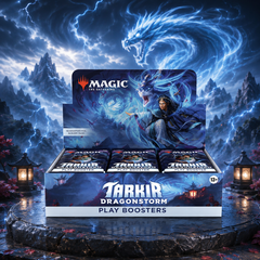 Magic: The Gathering Tarkir Dragonstorm TDM Play Booster Box English Edition, MTG TCG Booster Display, Dragon Fantasy Collectible Trading Cards for Drafting, Deck Building, Pack Opening, Card Collection and Collector Gift-1