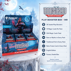 Magic: The Gathering Innistrad Remastered INR Play Booster Box English Edition, MTG TCG Booster Display, Gothic Horror Collectible Trading Cards for Drafting, Deck Building, Pack Opening and Collector Gift-2