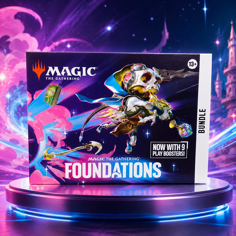 Magic: The Gathering Foundations FDN Bundle English Edition, MTG TCG Booster Bundle, Collectible Trading Card Game Set for Deck Building, Pack Opening, Card Collection, Beginner Players and Collector Gift-2