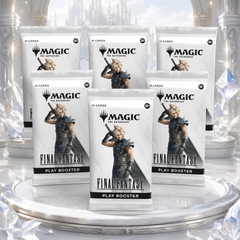 Magic: The Gathering FINAL FANTASY FIN Play Booster 6-Pack Set English Edition, MTG Sealed Booster Pack Lot, Collectible Trading Cards for Drafting, Deck Building, Pack Opening, Card Collection and Gift-1
