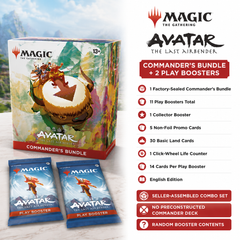 Magic: The Gathering Avatar The Last Airbender Commander’s Bundle + 2 Play Booster Packs English Edition, MTG TCG Collectible Card Game Set for Deck Building, Pack Opening, Card Collection and Gift-2