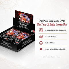 One Piece Card Game OP16 The Time Of Battle English Booster Box, 24 Sealed Packs, 12 Cards Per Pack, Factory Sealed TCG Collector Box-2