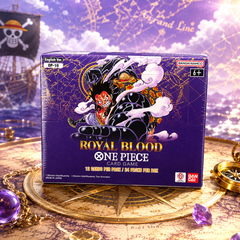 One Piece Card Game OP-10 Royal Blood Booster Box English Edition, 24 Booster Packs Factory Sealed TCG Cards for Deck Building, Pack Opening and Collector Gift-1