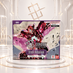 Bandai Gundam Card Game Steel Requiem GD03 Booster Box English Edition, 24 Factory-Sealed Packs, TCG Cards for Deck Building, Pack Opening and Collector Gift-1