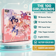 Union Arena The 100 Girlfriends Who Really Really Really Really REALLY Love You UE21BT Booster Box English Edition, 16 Factory-Sealed Packs, Anime TCG Cards for Collecting and Gift-2