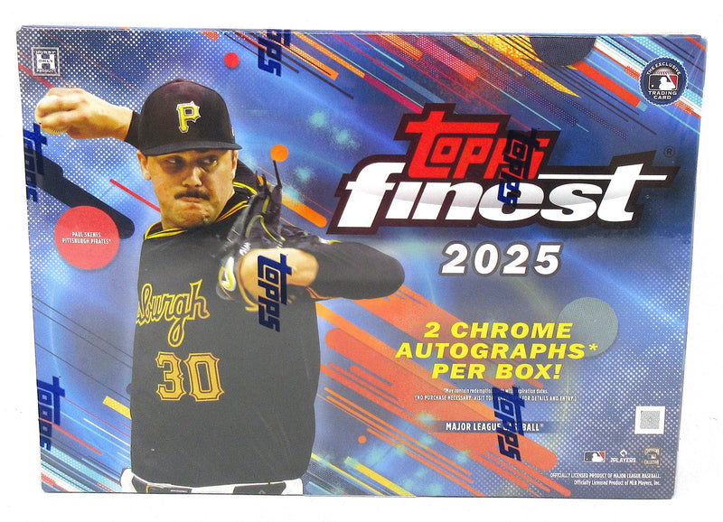 2025 Topps Finest Baseball Box (Hobby) (6/10)-1