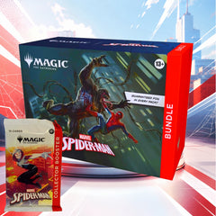 Magic: The Gathering Marvel’s Spider-Man Bundle + Collector Booster Pack English Edition, 9 Play Boosters, Foil Promo, MTG Sealed TCG Combo for Pack Opening, Deck Building and Collector Gift-1