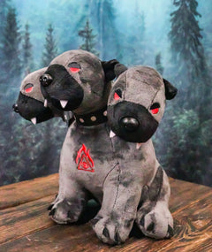 Greek Mythology Hades Underworld Cerberus Hydra Dogs Luxe Soft Plush Toy-2