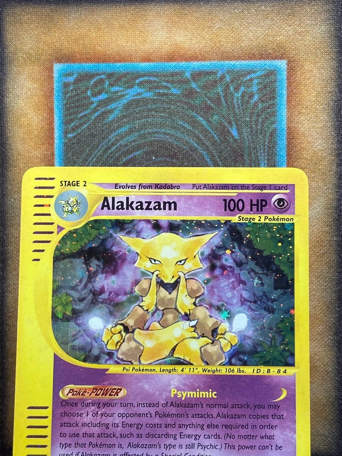 Pokemon Alakazam 1/165 Expedition Holo Rare NM-3