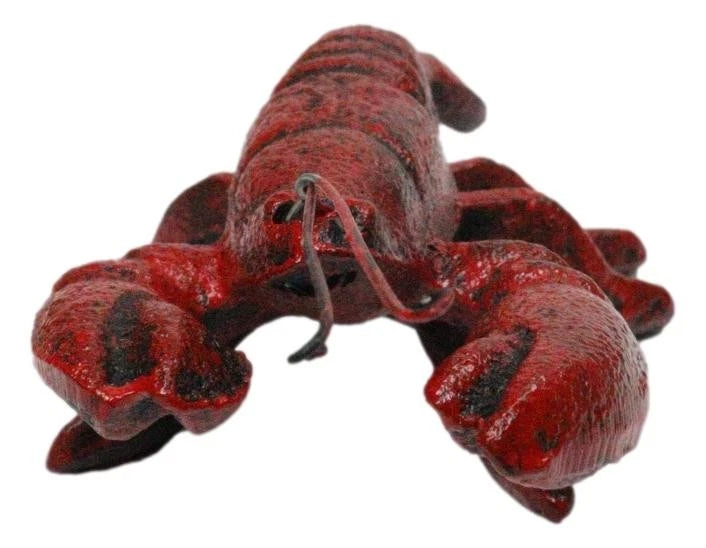 Pack Of 4 Cast Iron Nautical Cajun Creole Mini Baby Lobster Decorative Figurines-8