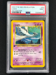 Pokemon 2001 Lugia 1st 20/64 Neo PSA 9-1
