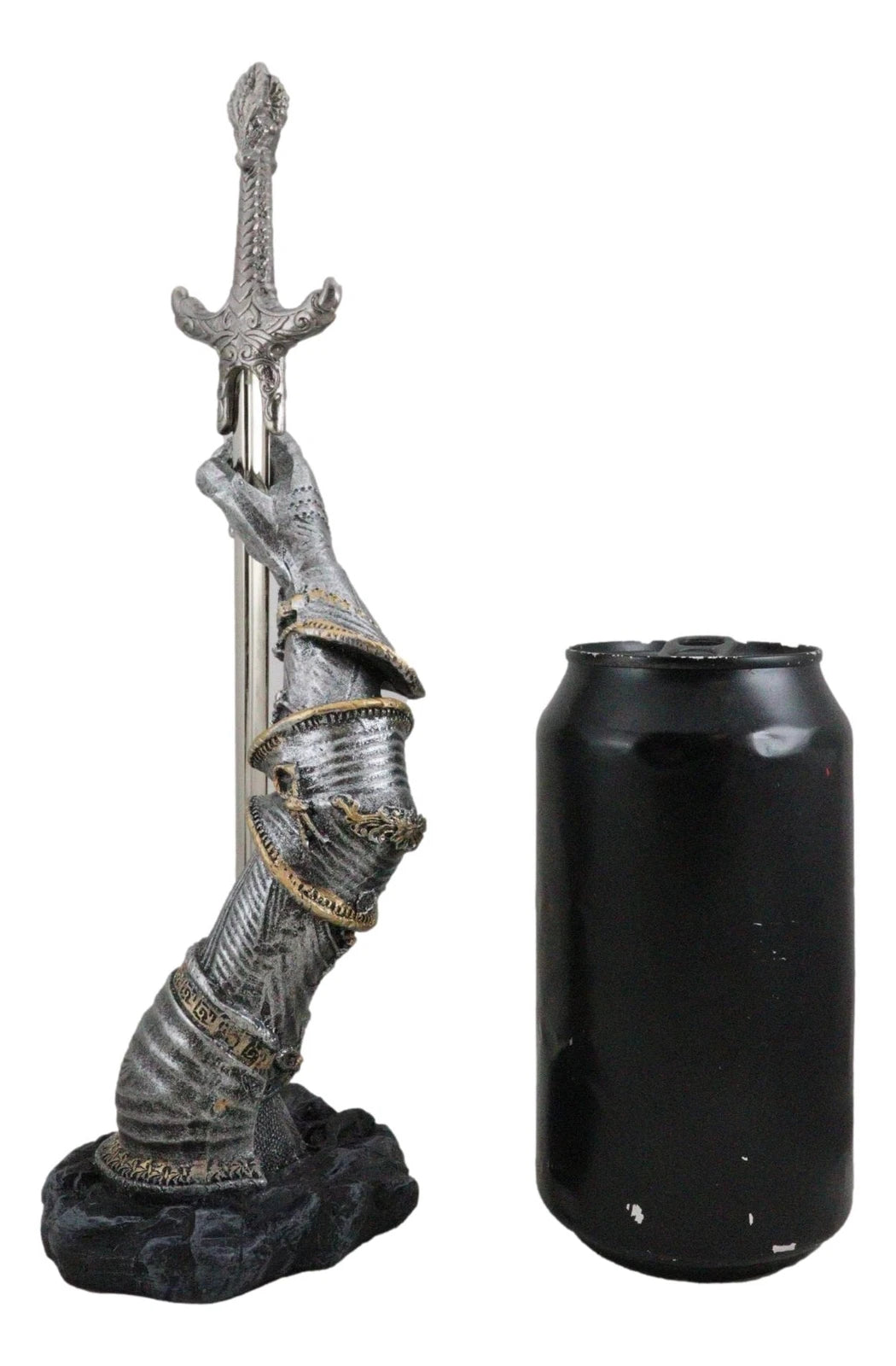 Medieval Knight Suit Of Armor & Excalibur Sword Letter Opener Figurine-8